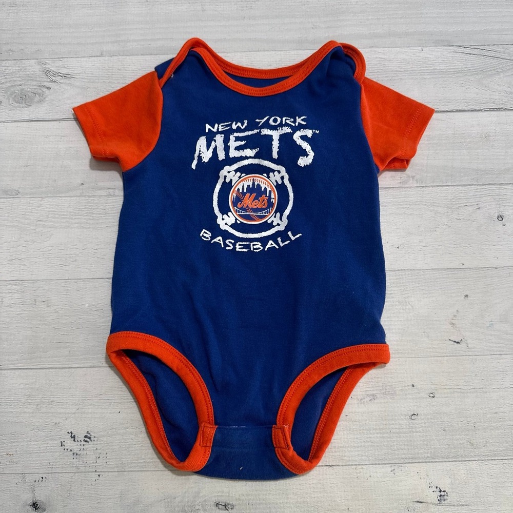 New York Mets MLB baby baseball bodysuit 18 months